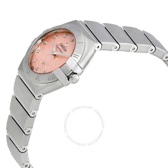 Omega, Constellation Pink Mother of Pearl Dial Ladies Watch