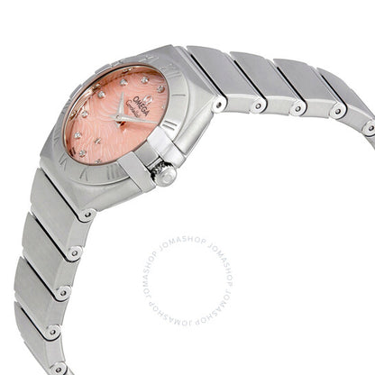Omega, Constellation Pink Mother of Pearl Dial Ladies Watch