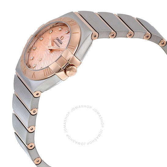 Omega, Constellation Pink Mother of Pearl Dial Ladies Watch