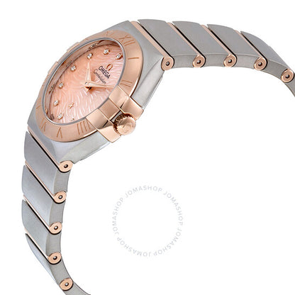 Omega, Constellation Pink Mother of Pearl Dial Ladies Watch