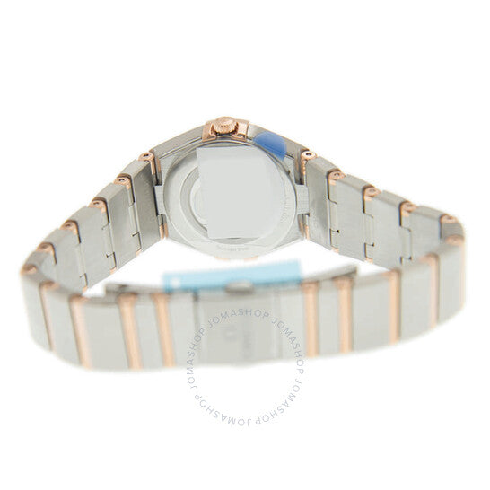 ساعة أوميغا كونستليشن كوارتز نسائية بمينا بني