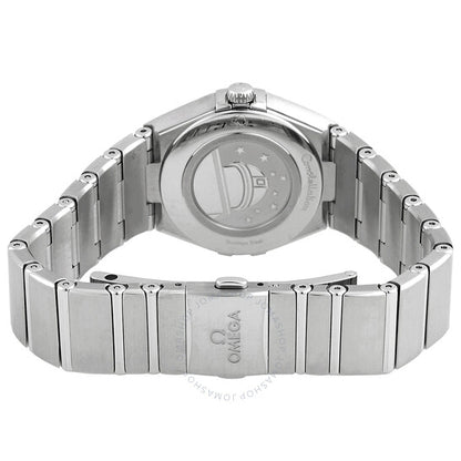 ساعة أوميغا كونستليشن كوارتز دايموند بمينا خضراء للسيدات