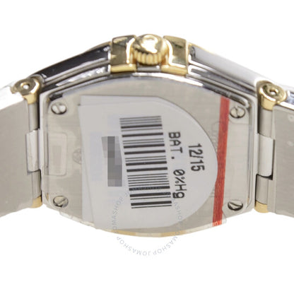 ساعة أوميغا كونستليشن كوارتز للسيدات بمينا فضي