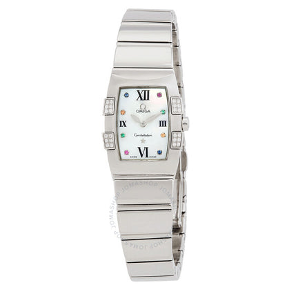 Omega, Constellation Quartz White Dial Ladies Watch