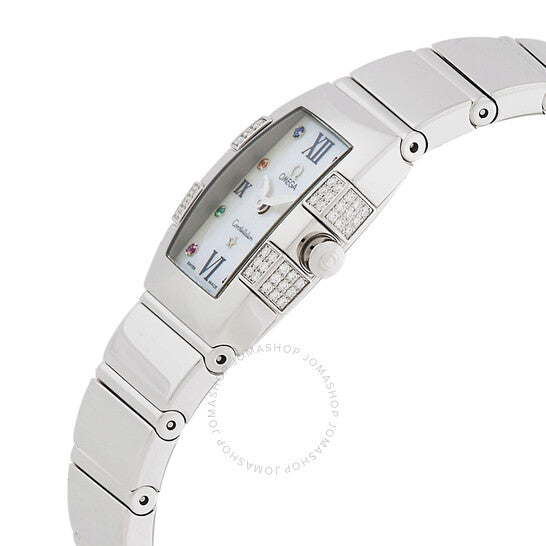 Omega, Constellation Quartz White Dial Ladies Watch