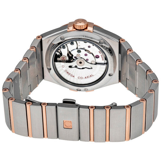 Omega, Constellation Silver Dial Diamond Men's Watch