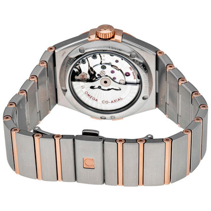 Omega, Constellation Silver Dial Diamond Men's Watch