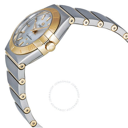 Omega, Constellation Quartz Silver Dial Ladies Watch