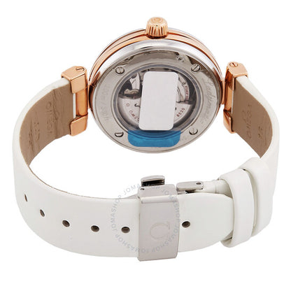 Omega, De Ville Automatic Chronometer Diamond White Dial Ladies Watch