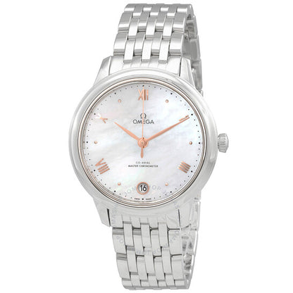 Omega, De Ville Automatic Chronometer White Dial Ladies Watch
