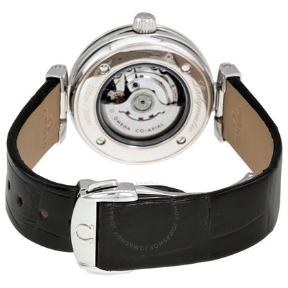 Omega, De Ville Ladymatic Automatic Black Diamond Dial Watch