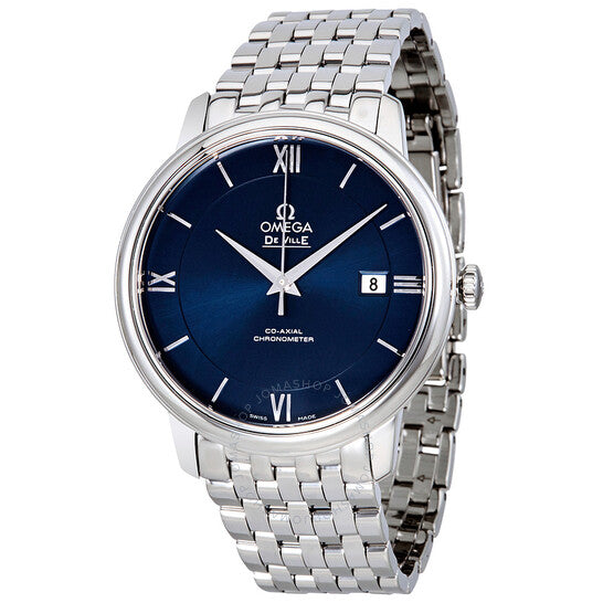 Omega, De Ville Prestige Automatic Blue Dial Men's Watch