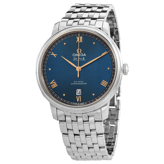 Omega, De Ville Prestige Automatic Chronometer Blue Dial Men's Watch