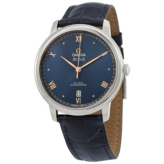 Omega, De Ville Prestige Automatic Chronometer Blue Dial Men's Watch
