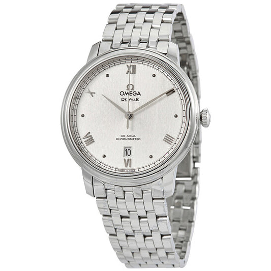 Omega, De Ville Prestige Automatic Chronometer Silver Dial Men's Watch