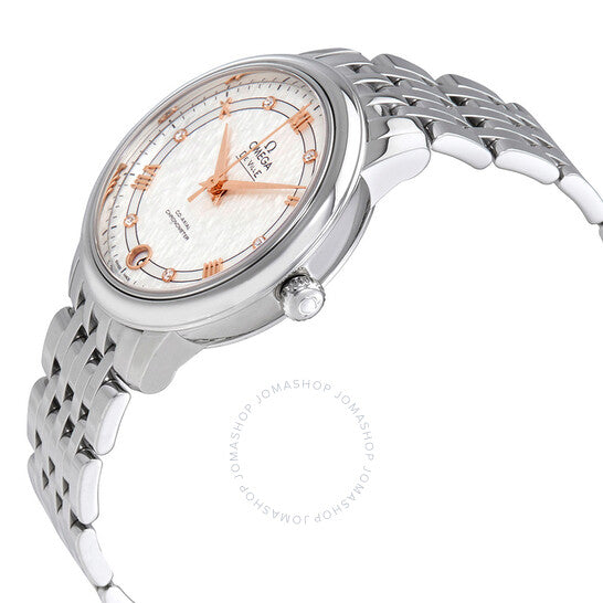 Omega, De Ville Prestige Automatic Silver Dial Ladies Watch