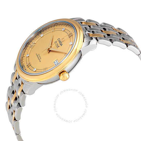 Omega, De Ville Prestige Champagne Dial Men's Watch