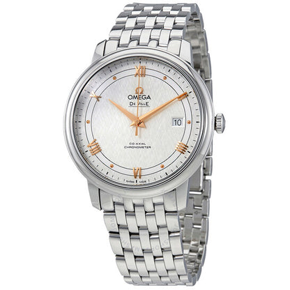 Omega, De Ville Prestige Co-Axial Silver Dial Men's Watch