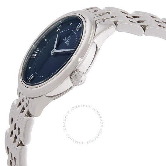 Omega, De Ville Quartz Diamond Blue Dial Ladies Watch