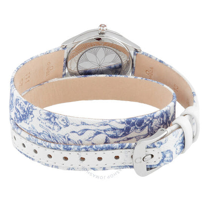 Omega, De Ville Quartz Diamond White Dial Ladies Watch