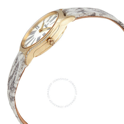 Omega, De Ville Quartz Diamond White Dial Ladies Watch