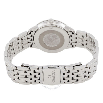 ساعة أوميغا دي فيل كوارتز نسائية بمينا خضراء