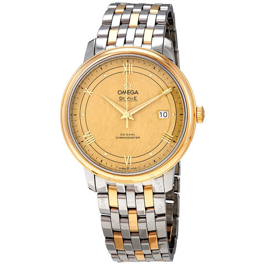 Omega, De Ville 39.5mm Yellow Gold Dial Men's Watch