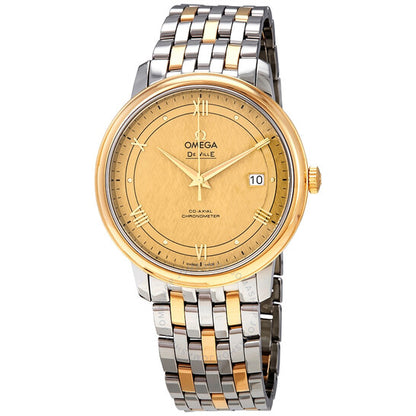Omega, De Ville 39.5mm Yellow Gold Dial Men's Watch