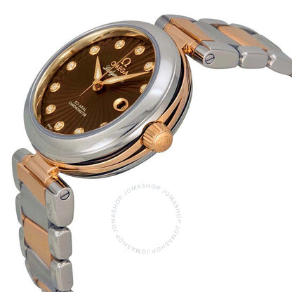 أوميغا، ساعة ديفيل ليدي ماتيك النسائية بمينا بني 42520342063001