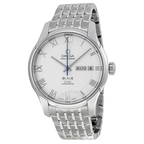 Omega, Deville Silver Dial Stainless Steel Men's Watch 43110412202001