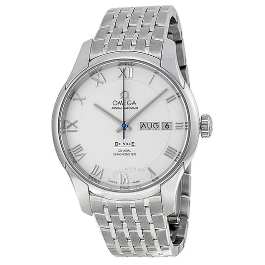 Omega, Deville Silver Dial Stainless Steel Men's Watch 43110412202001
