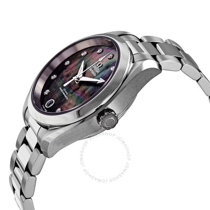 Omega, Seamaster Aqua Terra Automatic Chronometer Diamond Ladies Watch