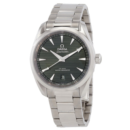 Omega, Seamaster Aqua Terra Automatic Green Dial Men's Watch 22010382010003