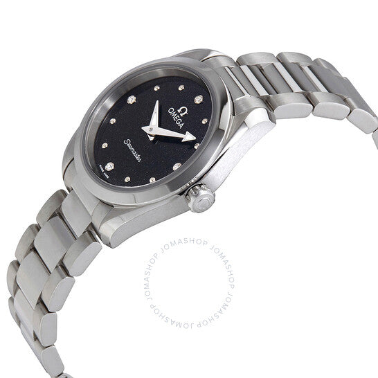 Omega, Seamaster Aqua Terra Black Diamond Dial Ladies Watch