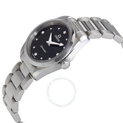 Omega, Seamaster Aqua Terra Black Diamond Dial Ladies Watch