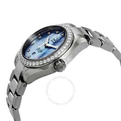 Omega, Seamaster Aqua Terra Automatic Chronometer Diamond Ladies Watch