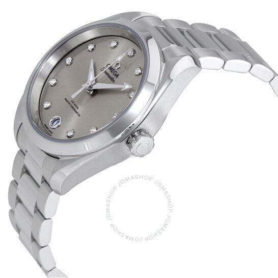 Omega, Seamaster Aqua Terra Silver Diamond Dial Ladies Watch