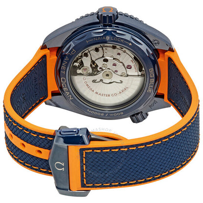 أوميغا، سيماستر، ساعة رجالية أوتوماتيكية بمينا زرقاء