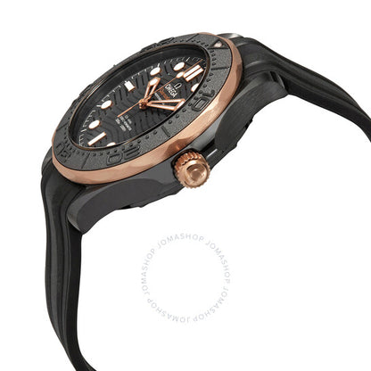 أوميغا، سيماستر، ساعة أوتوماتيكية كرونومتر للرجال بمينا أسود