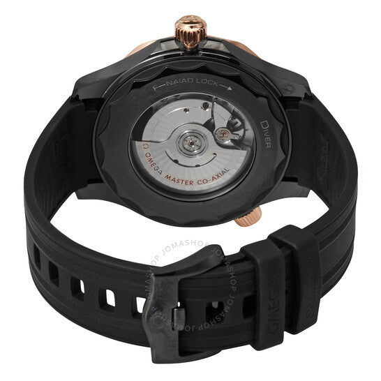 أوميغا، سيماستر، ساعة أوتوماتيكية كرونومتر للرجال بمينا أسود