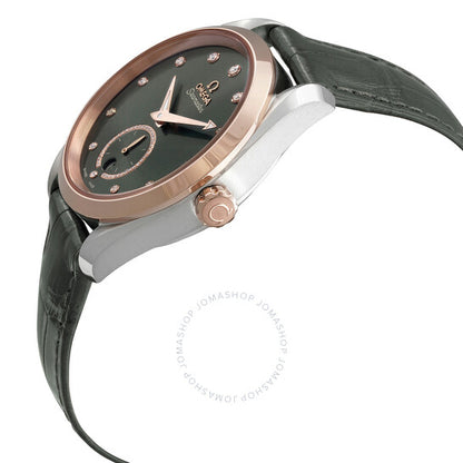 Omega, Seamaster Automatic Chronometer Diamond Green Dial Ladies Watch