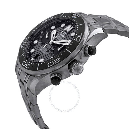Omega, Seamaster Chronograph Automatic Chronometer Black Dial Men's Watch