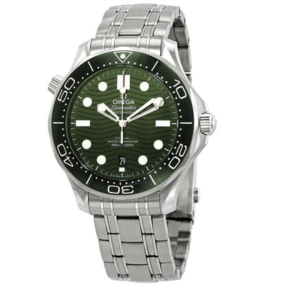 Omega, Seamaster Diver Automatic Chronometer Green Dial Men's Watch