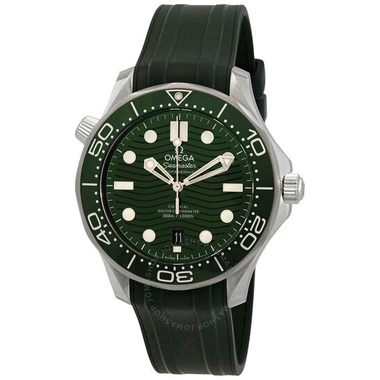 Omega, Seamaster Diver Automatic Chronometer Green Dial Men's Watch