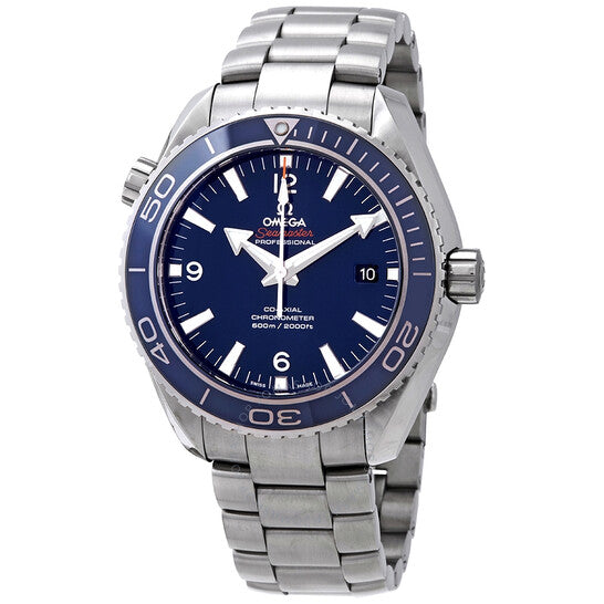 Omega, Seamaster Planet Ocean 600M Titanium Blue Men's Watch