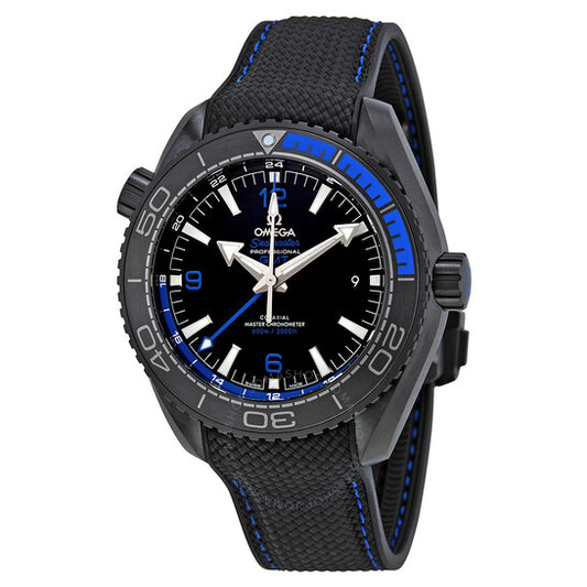 Omega, Seamaster Planet Ocean Automatic Batman Bezel Men's Watch