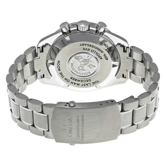 Omega, Speedmaster Apollo XVII Silver Embossed Dial Men's Watch