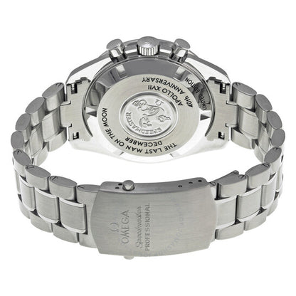 Omega, Speedmaster Apollo XVII Silver Embossed Dial Men's Watch