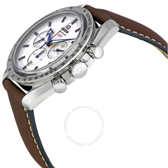 Omega, Speedmaster Broad Arrow Silver Dial Chronograph Men's Watch