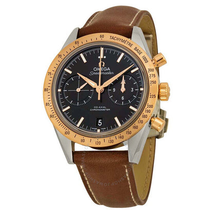 Omega, Speedmaster Chronograph Automatic Black Dial Men's Watch 33122425101001